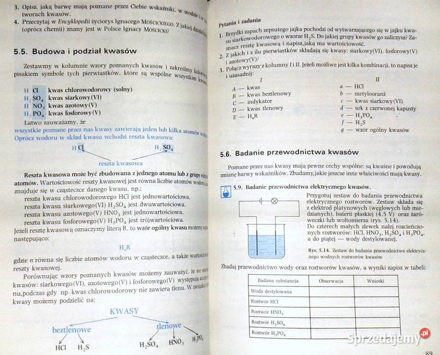 Chemia 78 Zofia Kluz Krystyna Łopata Rok wydania 1994 lubelskie Chełm