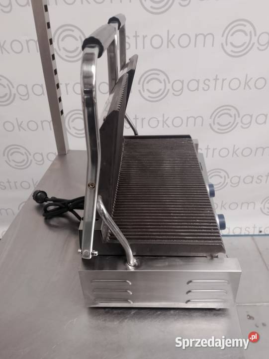 Kontakt grill ryflowany podwójny 3600W Hendi Wrocław