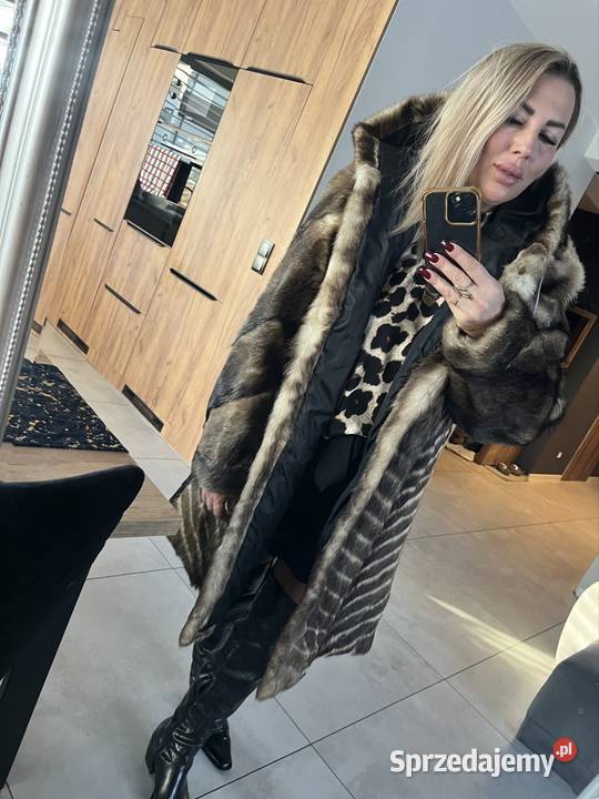 Sprzedam w stanie idealnym futro z wilka LXL Kraków