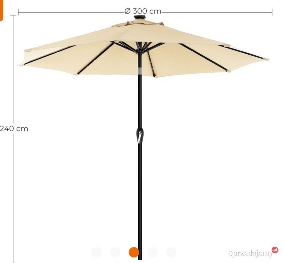 Parasol ogrodowy Uniejów