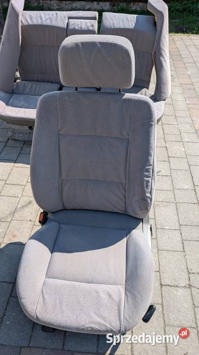 Fotele Kanapa Audi 80 B4 szary Ustroń
