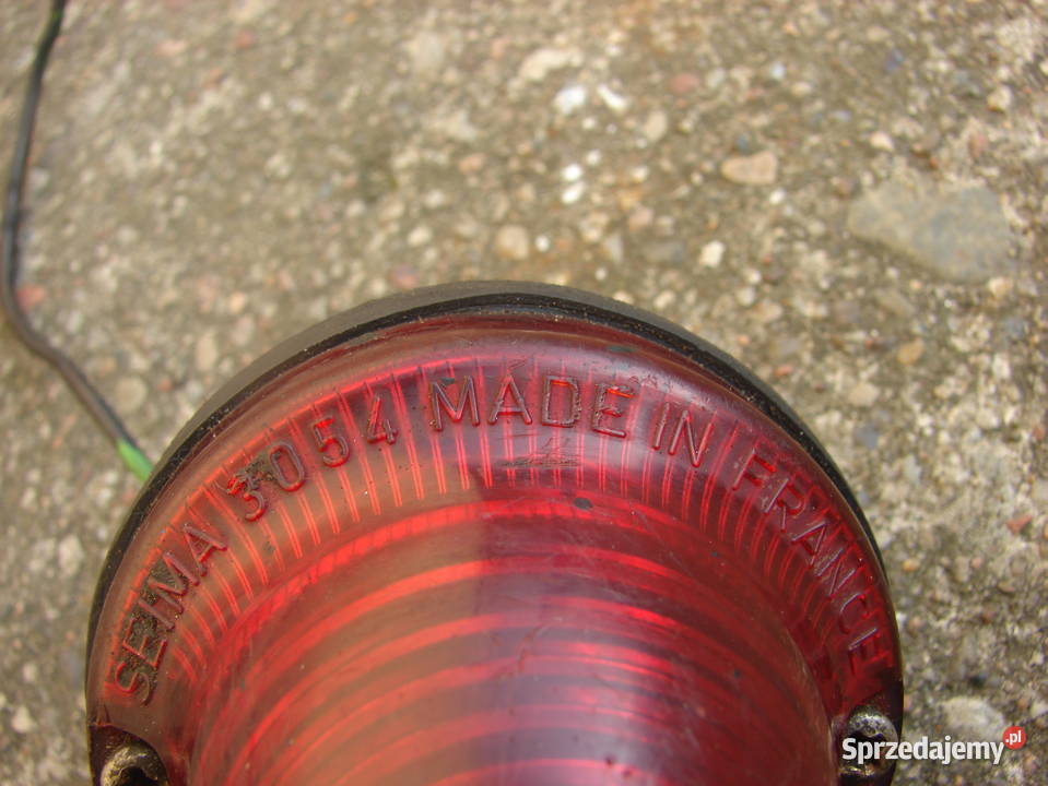 Światło tylne fi 685mm lampa do Citroen 2CV osobowe Starogard Gdański