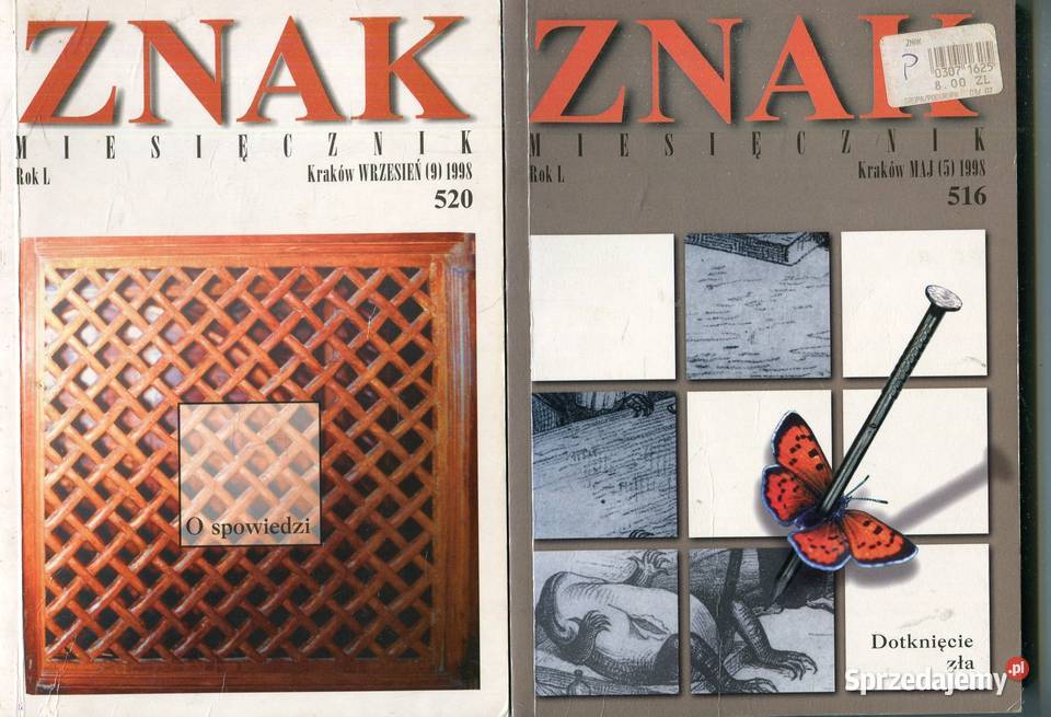 Znak Miesięcznik 1998 516 520 Rok wydania 1998 Pozostałe Szczecin