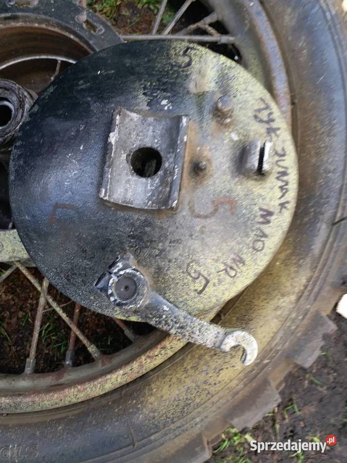 5KompletTył tylny bębenJunak M10 M07 350 Barlinek