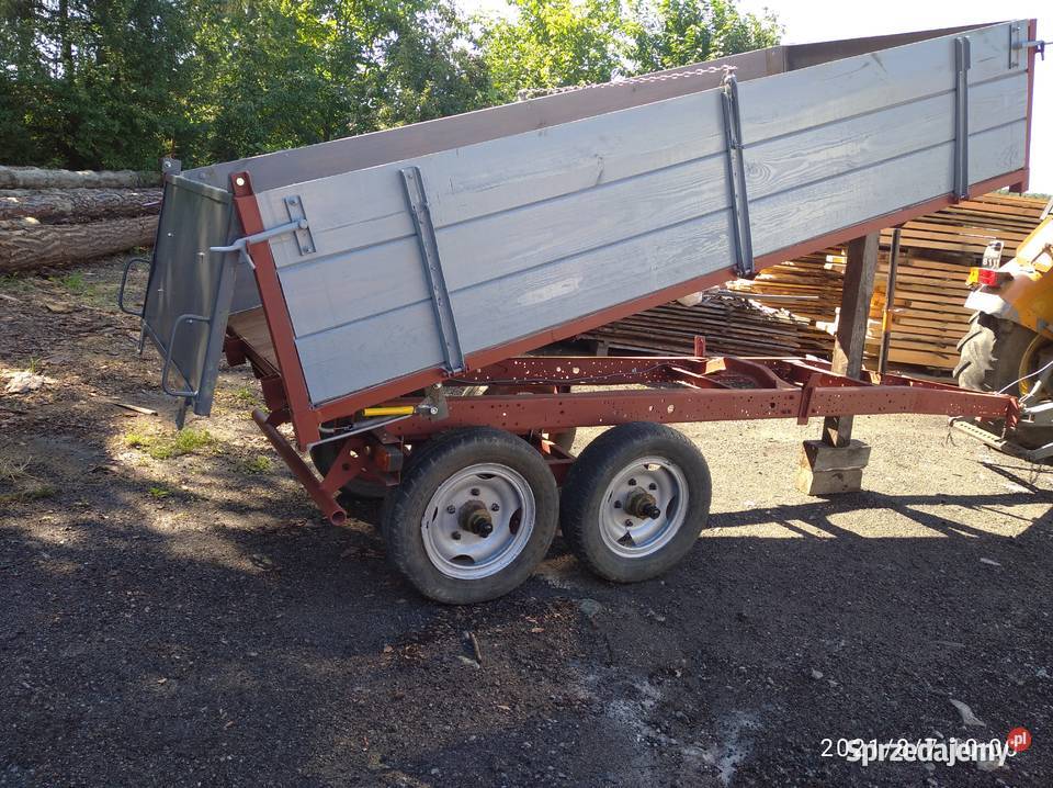 Przyczepa przyczepka rolnicza wywrotka wóz Pozostałe Krasnystaw