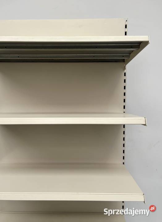 Regał sklepowy metalowy przyścienny magazynowy Ostrołęka