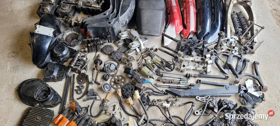 suzuki gs 500 lagi elektryka plastiki części Wieluń