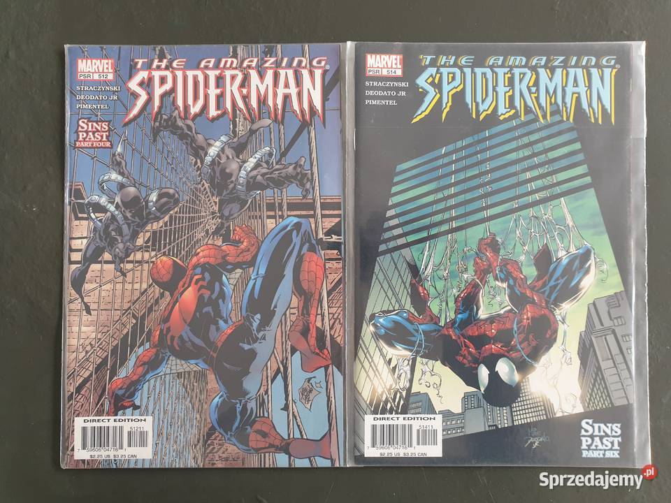 The Amazing SpiderMan 13 oryginalnych komiksów Gdynia sprzedam