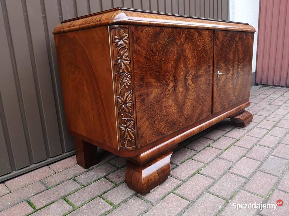 Komoda ARTDECO Orzech RTV Niska 127 Zgrabna Swarzędz sprzedam