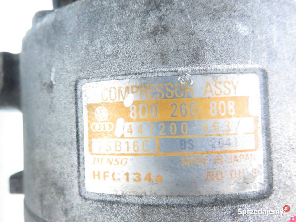 KOMPRESOR KLIMATYZACJI VW PASSAT B5 19 TDI osobowe sprzedam