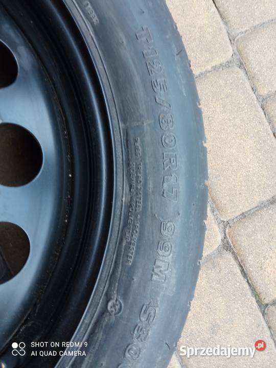 Koło dojazdowe Volvo S80 5x108 12580R17 Oleszyce