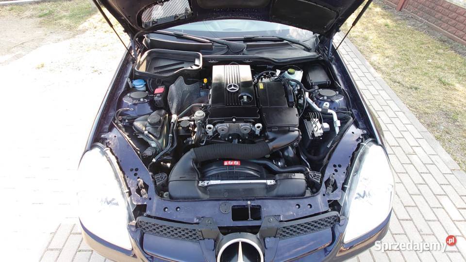 MercedesBenz SLK 200 Cabrio Piękny Roadster śląskie