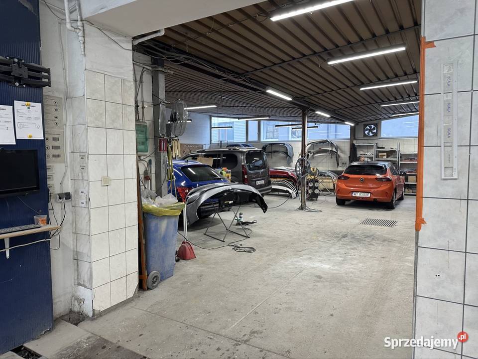 Do wynajęcia w pełni wyposażony warsztat Warszawa