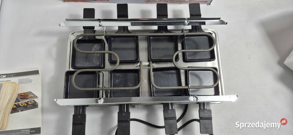 Grill Raclette Clatronic RG 3518 2w1 Gorący Grille elektryczne Biłgoraj sprzedam
