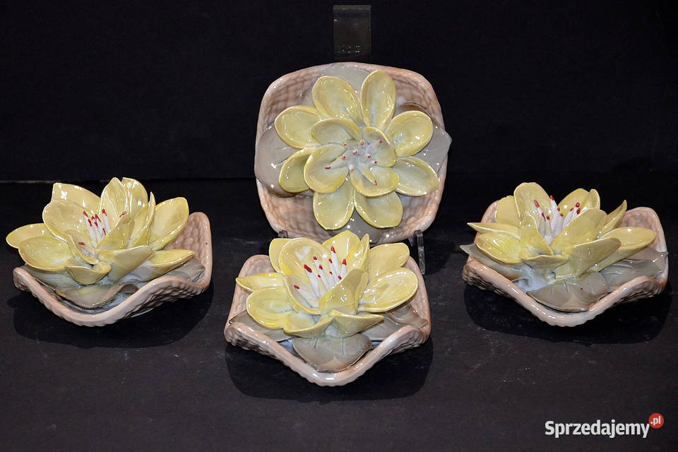 Porcelana Nofi lilia woda kwiat nenufaru