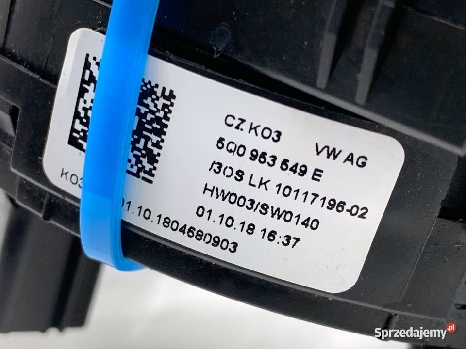 TAŚMA AIRBAG SEAT LEON III 5Q0953549E Hatchback osobowe podkarpackie