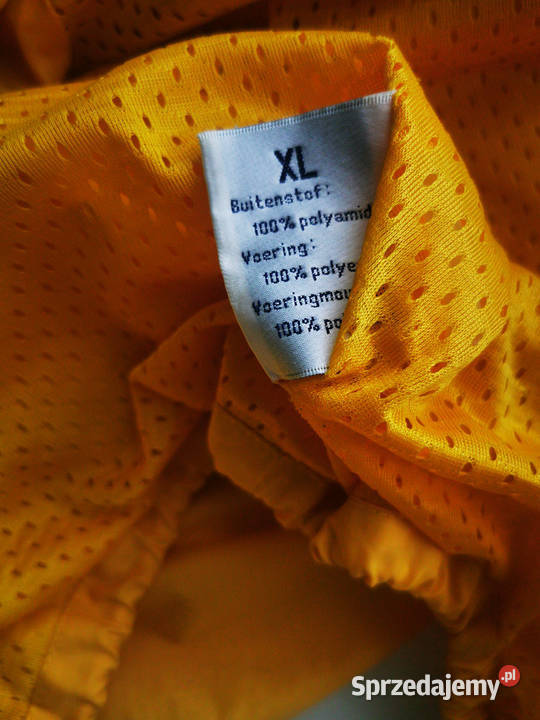 Kurtka letnia wiatrówka cienka żółta unisex duży Przeciwdeszczowa  Polkowice sprzedam