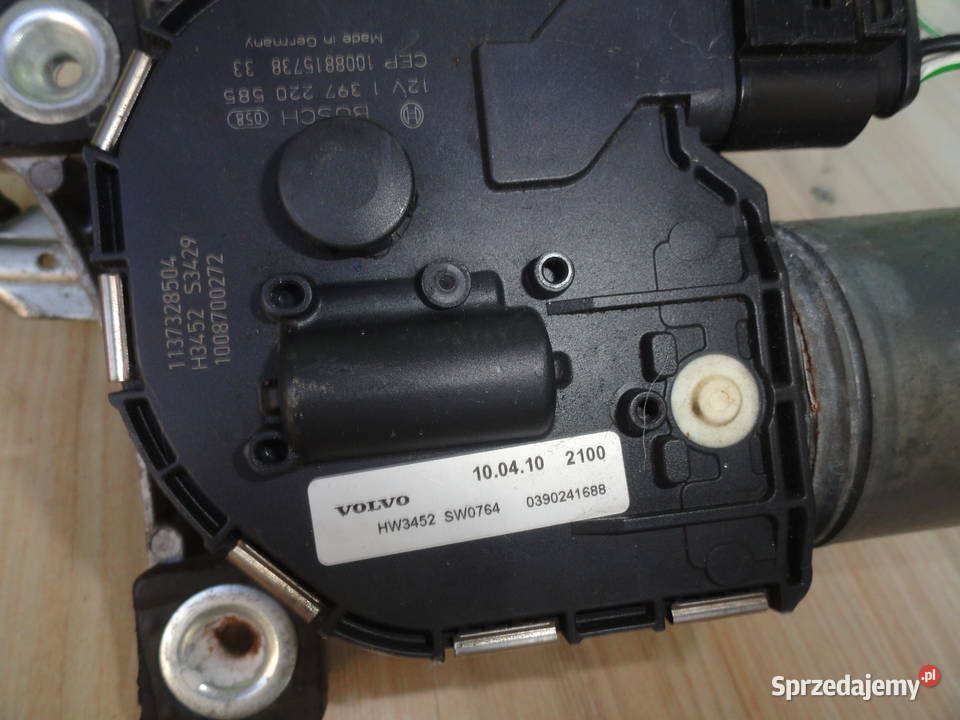 Volvo C30V50 Mechanizm i silniczek wycieraczek Mechanizmy wycieraczek Grabiny