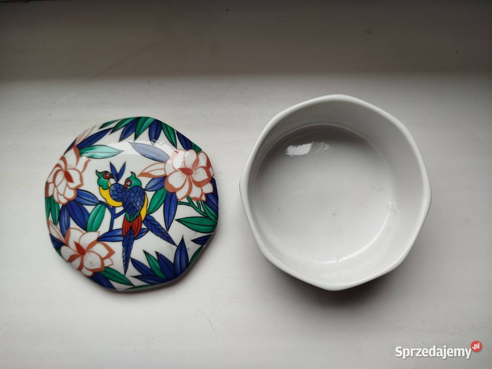 Pudełko porcelanowe vintage na drobiazgi Opole