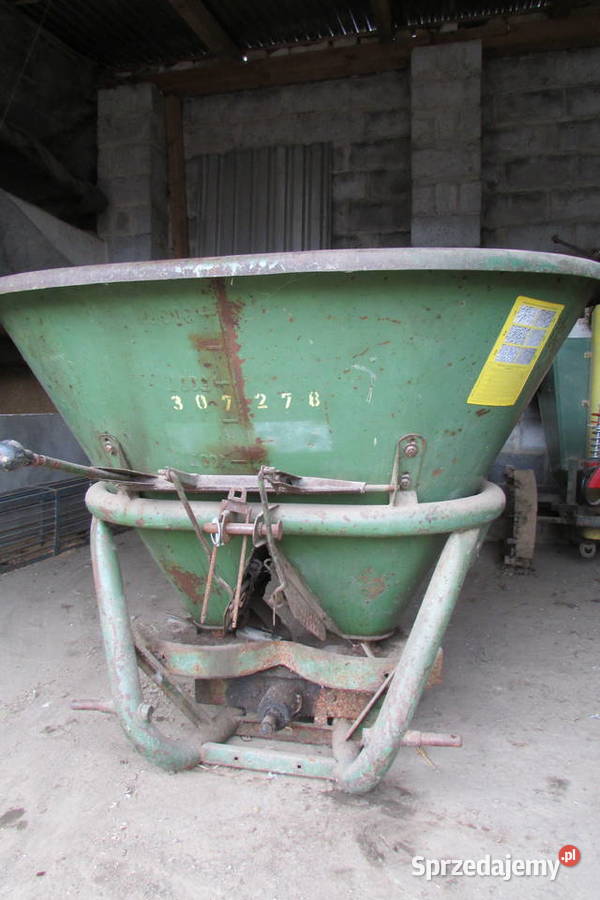 Rozsiewacz do nawozu Amazone 400L Amazone Świrna