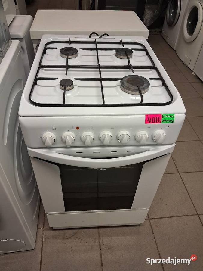 KUCHENKA GAZOWOELEKTRYCZNA INDESIT wolnostojące