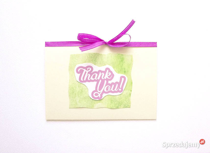 dziękuję kartka podziękowanie kartka thank you