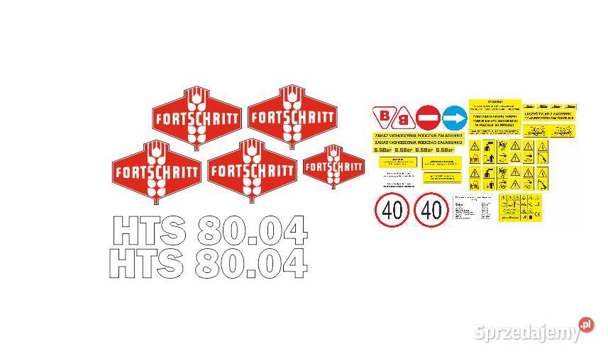 Naklejki Forschritt hts 8004 super mocne Bydgoszcz sprzedam