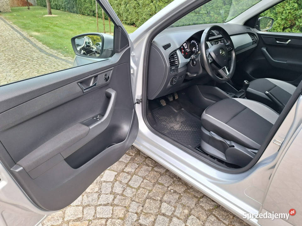 koda Fabia 10 MPI Ambition Green Tec III 2014 centralny zamek śląskie Siewierz