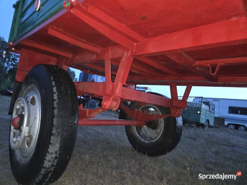 Przyczepa rolnicza 35t Autosan sztywna Złoczew Przyczepy rolnicze łódzkie