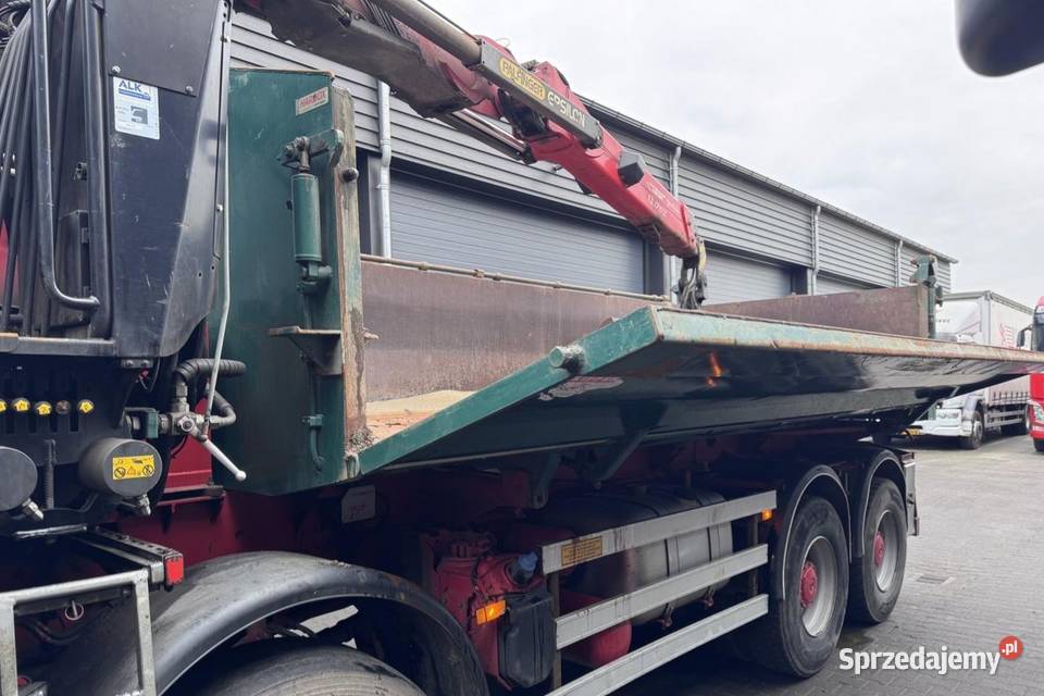 4 osiowa wywrotka 8x8 z dzwigiem Mercedes 18000kg Motoryzacja mazowieckie Warszawa