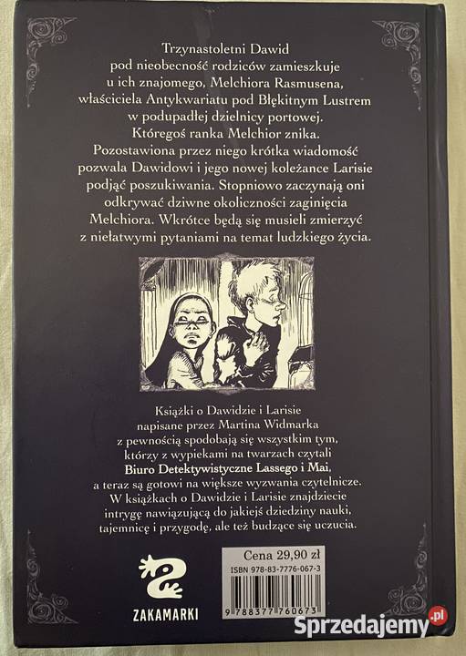 Książka Antykwariat pod Błękitnym Lustrem Bytom