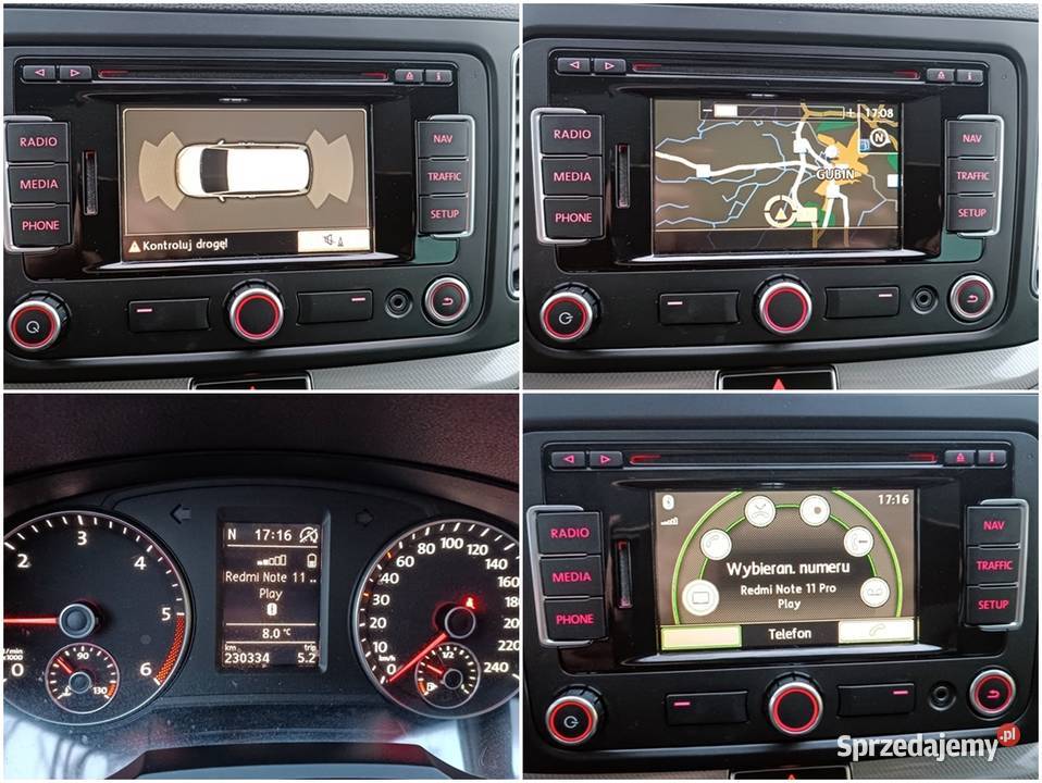 Volkswagen Sharan 2012r 20TDI 140 MATCH ElKlapa Gubin