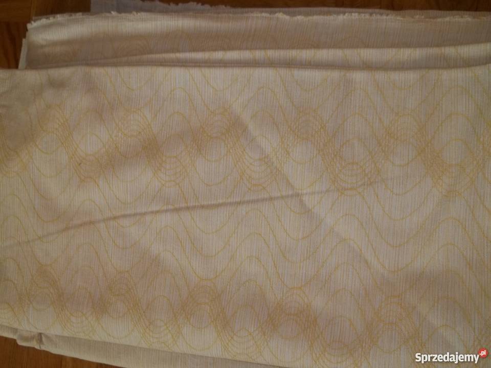 Zasłony 2 szale szer293xdł240 pastelowe żółte Łódź sprzedam