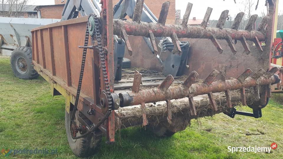Oddam rozrzutnik obornika 35t nieuszkodzony wielkopolskie Poznań