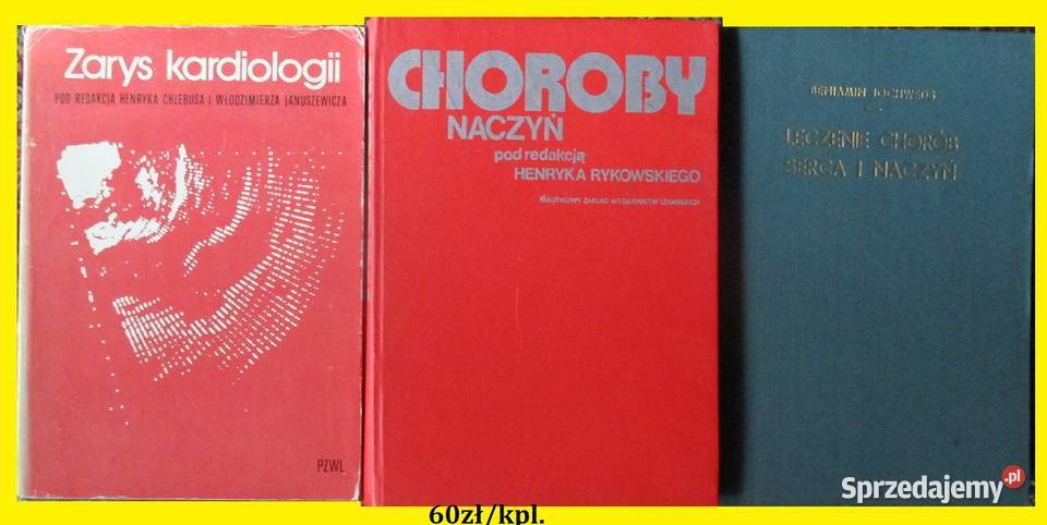 Zarys kardiologiiChoroby naczyńLeczenie chorób medycyna, nauki medyczne Książki naukowe i popularnonaukowe