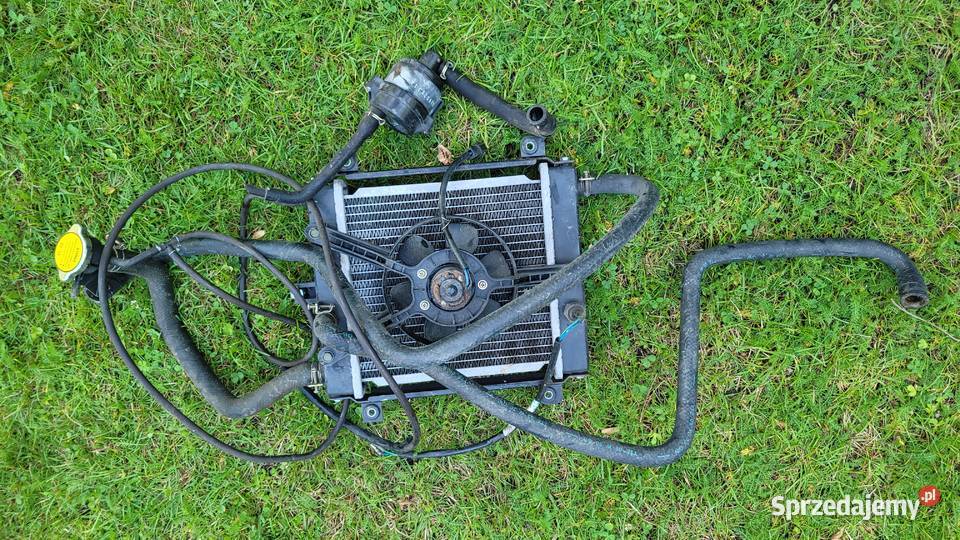 Chlodnica wentylator komplet KYMCO XCITING R300 Wentylatory wielkopolskie Piła