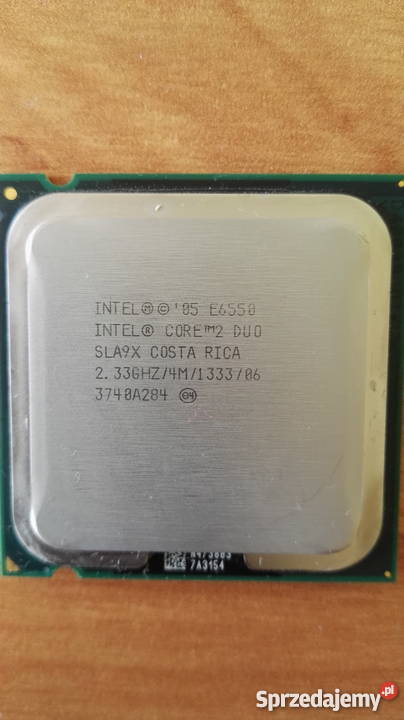 Procesor Intel Core 2 Duo E6550 233GHz Ostrowiec Świętokrzyski sprzedam