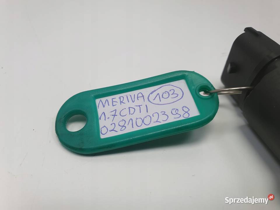 Opel Meriva A 17 CDTI CZUJNIK CIŚNIENIA PALIWA