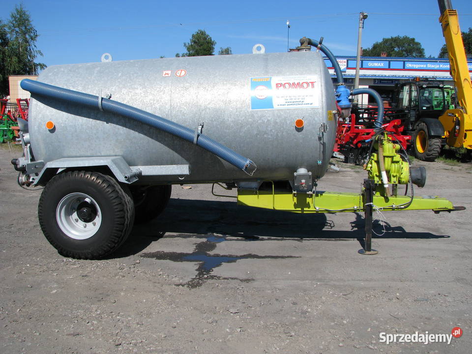 Wóz asenizacyjny przyczepa POMOT T5076 5000l Opoczno