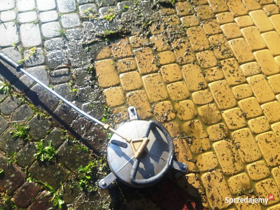 Mycie czyszczenie kostki brukowej elewacji tynku Limanowa