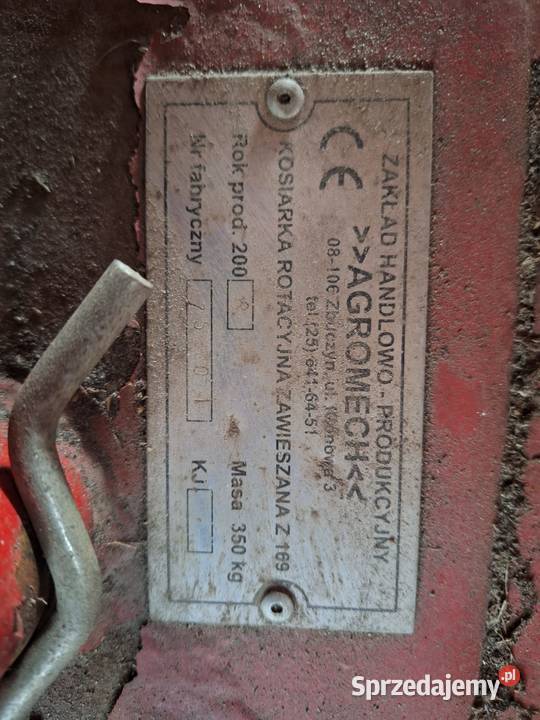 Sprzedam kosiarkę rotacyjna Żyrzyn sprzedam