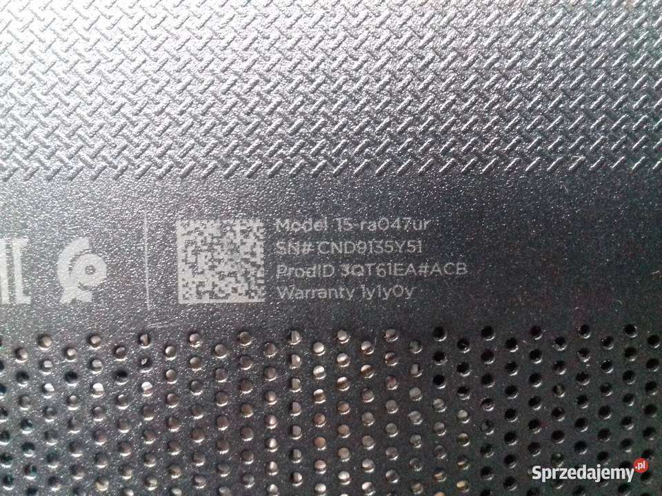 Laptop HP 15ra047ur DDR3L 4GB SSD 120GB