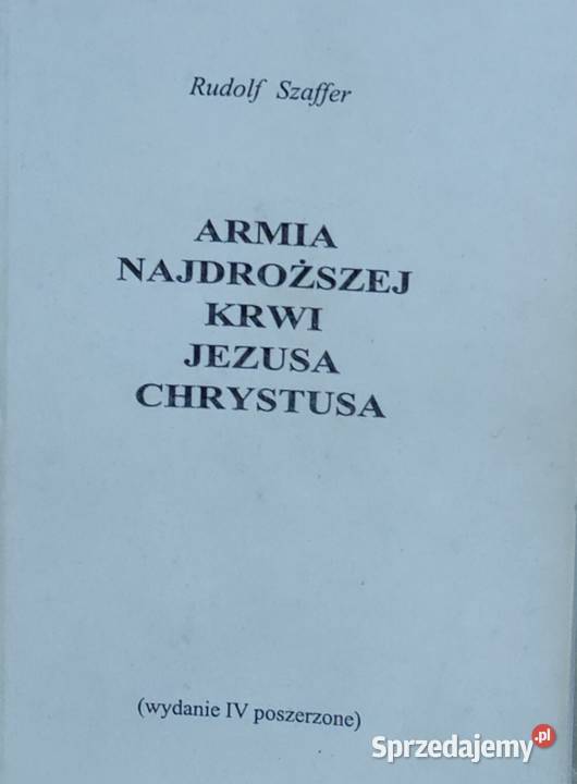Rudolf Szefler Armia Najdroższej Krwi Jezusa Pozostałe Gorzów Wielkopolski