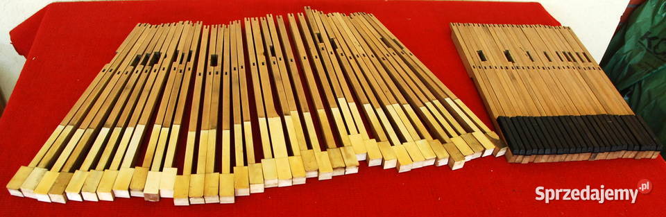 54 Stare klawisze fortepianu klawiatura pianina Antyki, Sztuka, Kolekcje Warszawa