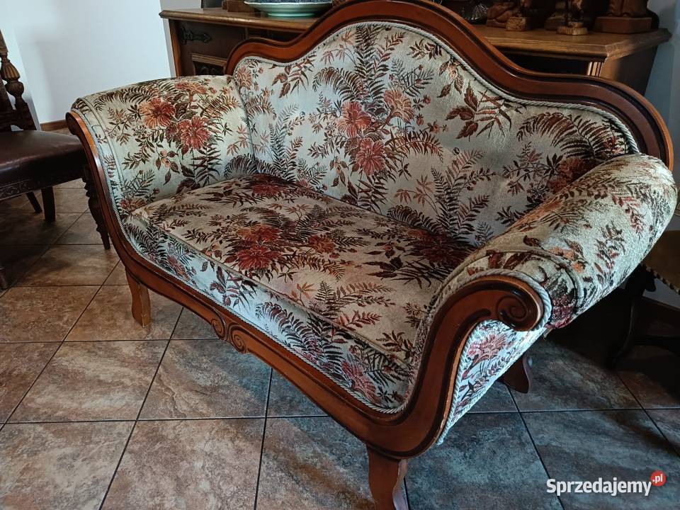 Kanapasofa piękna w stylu Biedermaier Sofy i kanapy Lipno sprzedam