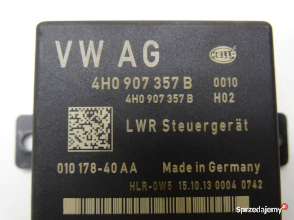 MODUŁ STEROWNIK ŚWIATEŁ 4H0907357B AUDI A4 B8 A5