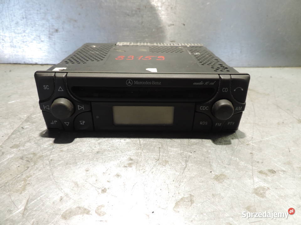 MERCEDES EKLASA W210 RADIO CD A1708200386 Nowy Sącz