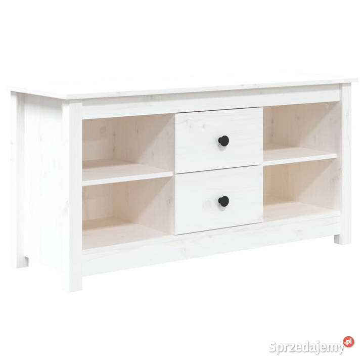 Szafka pod telewizor biała 103x365x52 drewno Warszawa