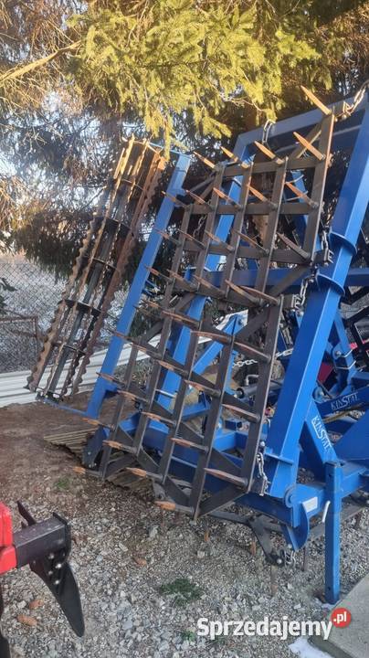 Brona Polowa z Wałkami hydrauliczne składana 6 m Ziębice sprzedam