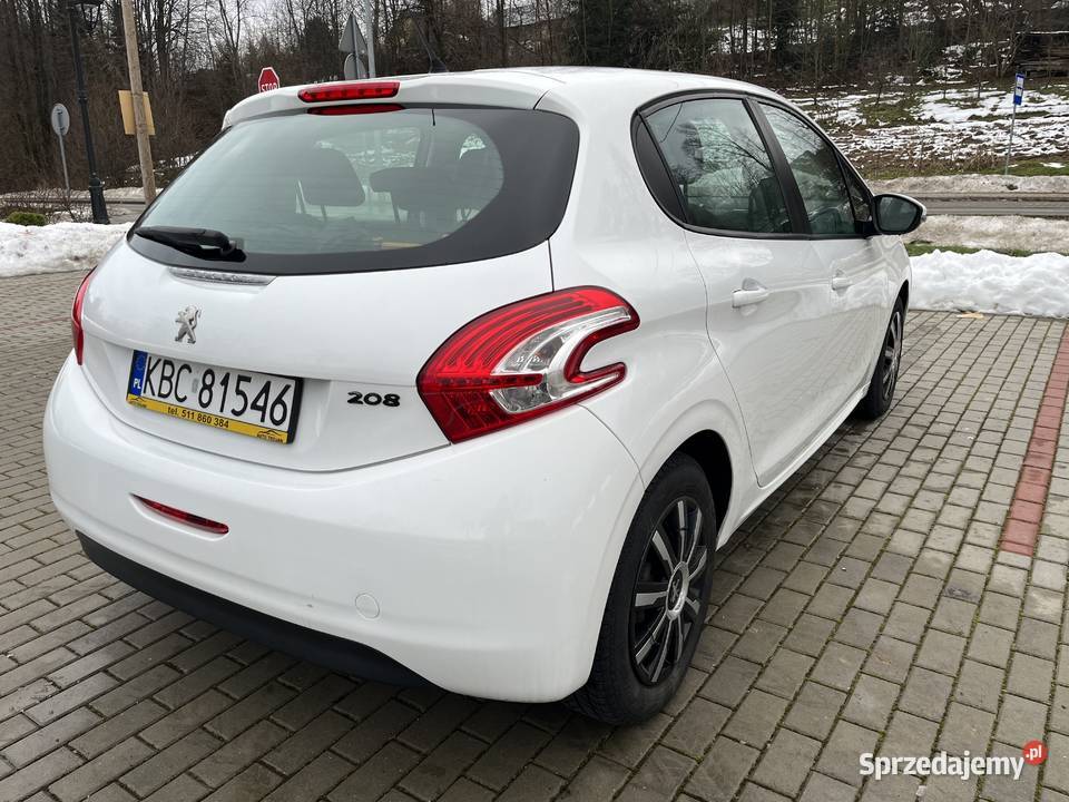 Peugeot 208 Lipnica Murowana
